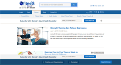 Desktop Screenshot of fitness.mercola.com