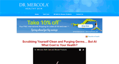 Desktop Screenshot of bathcare.mercola.com
