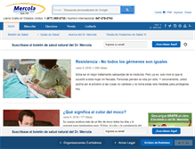 Tablet Screenshot of espanol.mercola.com