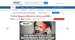 Desktop Screenshot of emf.mercola.com