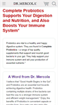 Mobile Screenshot of probiotics.mercola.com