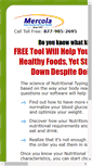 Mobile Screenshot of nutritionaltyping.mercola.com