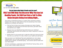 Tablet Screenshot of nutritionaltyping.mercola.com