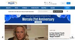 Desktop Screenshot of mercola.com