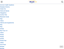 Tablet Screenshot of mercola.com